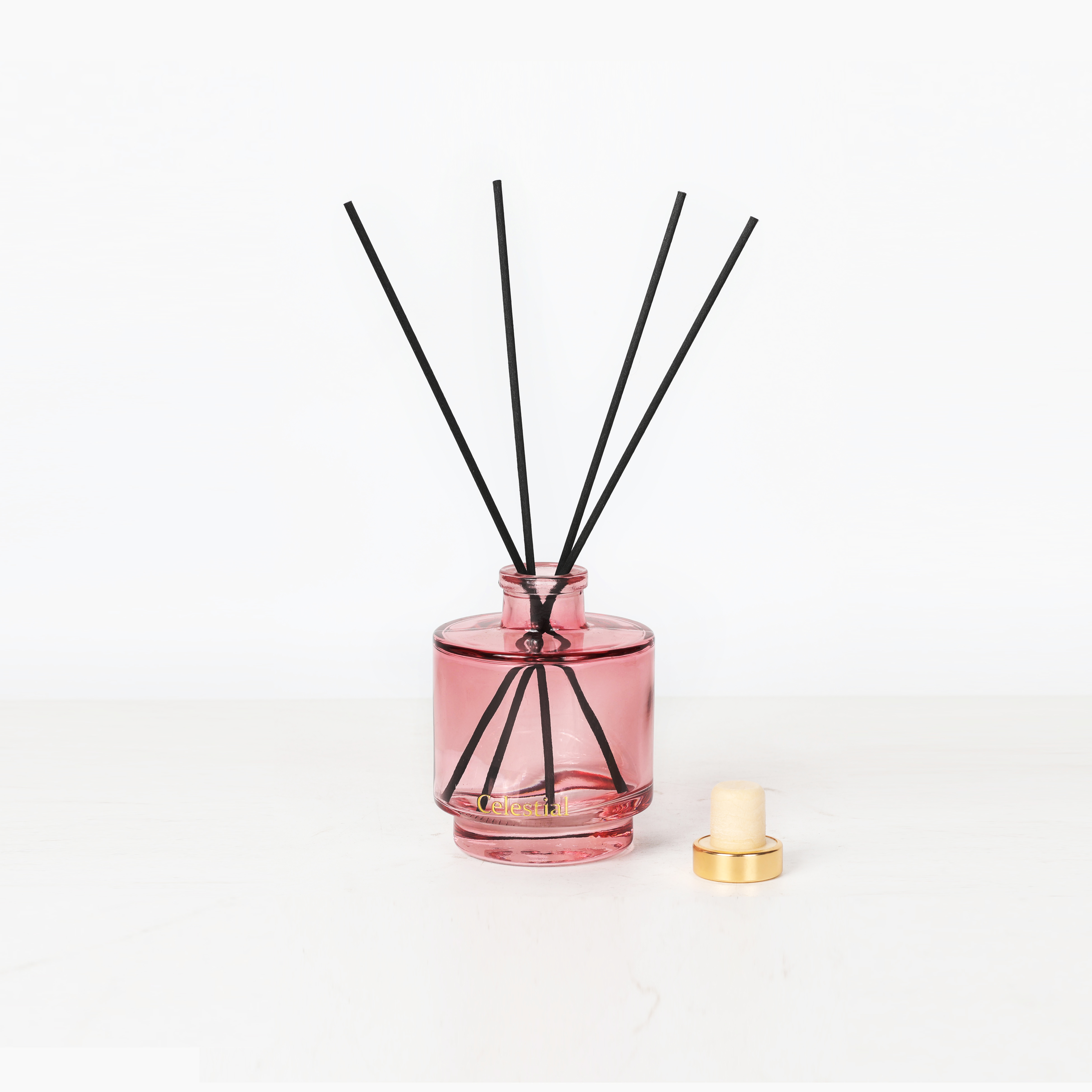 Pink - Rose - reed diffuser - large